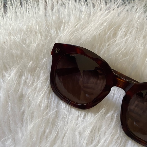 mcm square sunglasses acetate 52 mm tortoise square 100% UV protection unisex - Picture 6 of 16